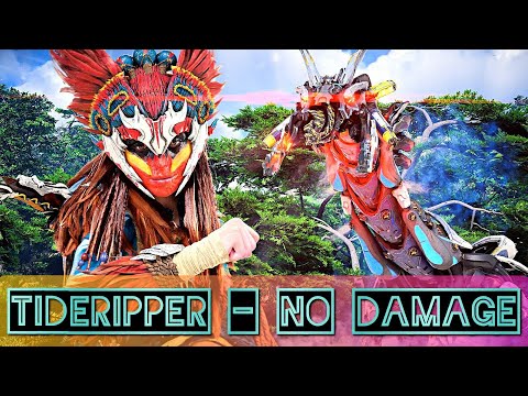 TIDERIPPER NO DAMAGE FIGHT | Mastering Horizon Forbidden West Combat