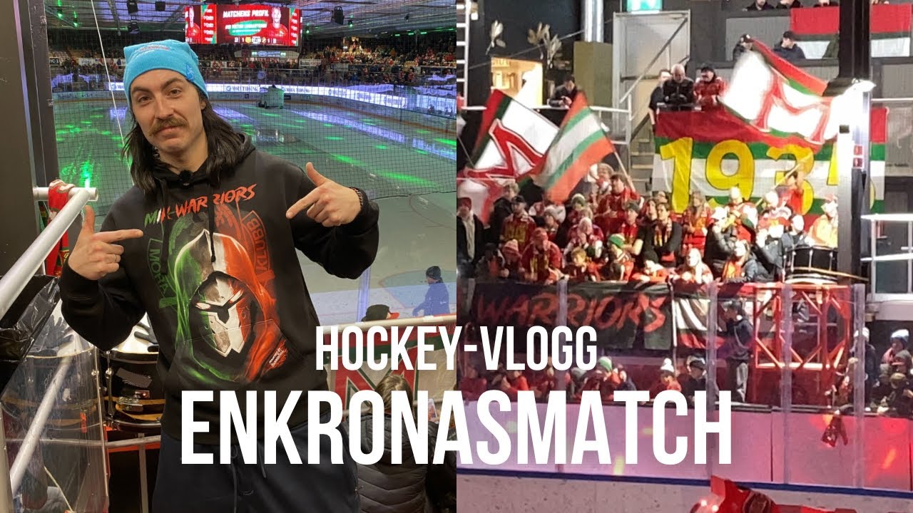 Hockey-vlogg | Enkronasmatch Mora - AIK | Vlogg #22
