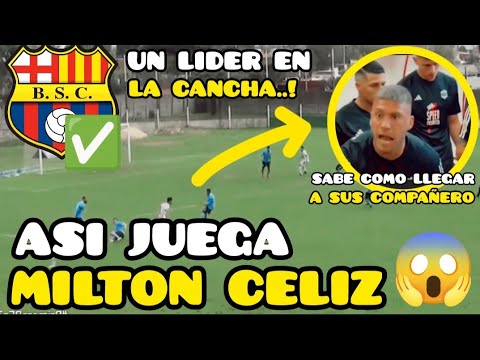MILTON CELIZ PLAYS AND RUNS OUT HIS TEAMMATES - HE'S A NEW PLAYER FOR BARCELONA SC #like