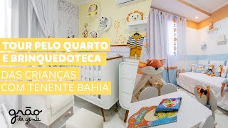 TOUR PELO QUARTO E BRINQUEDOTECA - TENENTE BAHIA