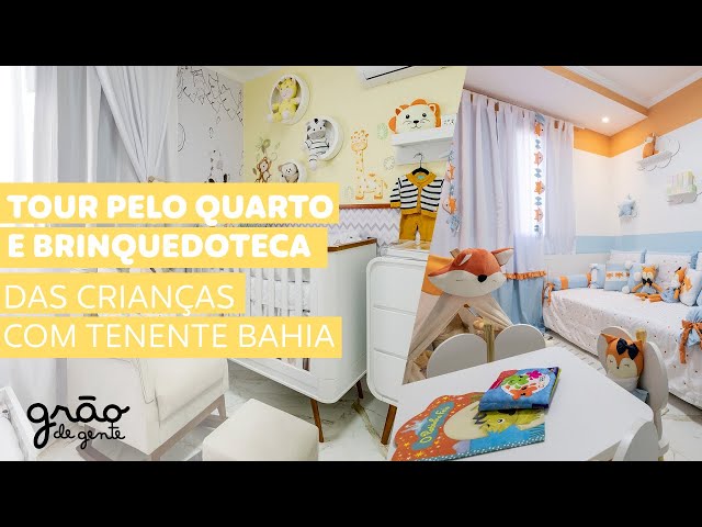 TOUR PELO QUARTO E BRINQUEDOTECA - TENENTE BAHIA