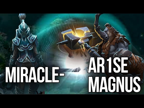 Miracle- PA + Ar1Se- Magnus | EPIC Rampage Combo vs. gh Rubick Dota 2