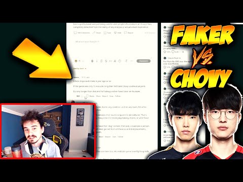 Naru - TAKIMINDA CHOVY Mİ YOKSA FAKER'I MI İSTERDİN? @NaruLoL