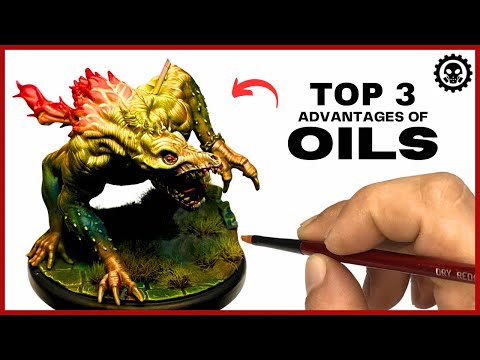 TOP 3 Advantages of OIL Paints in Miniature Painting | Grimskald