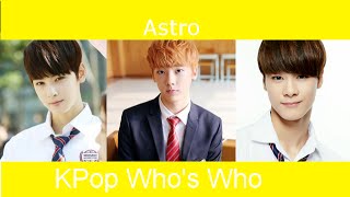Kpop Who's Who - Astro (2016)
