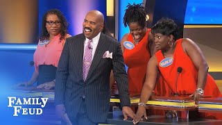 Steve's WIFE loves HIS... | Family Feud
