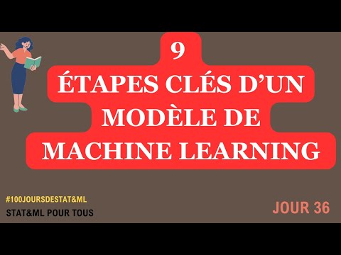 Quelles sont les étapes clés d’un modèle de machine Learning?