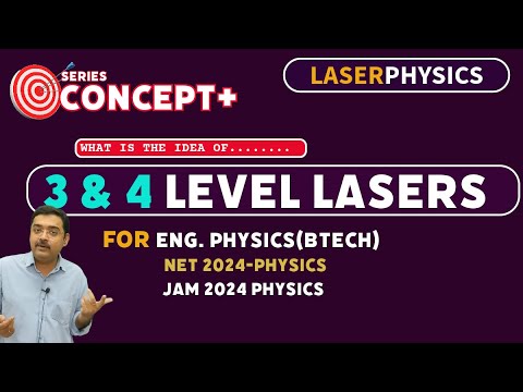 Three and Four Level laser systems II btech 23-24 II #aktu #ikgptu engineering physics