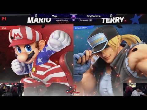 Recharged #50 - Mvp vs KingKamina - Losers Quarters - SSBU