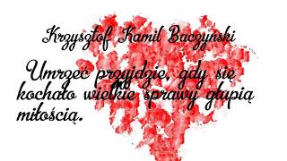 Codziennie madry cytat o miosci  20 stycznia