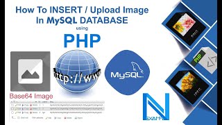 How to INSERT Upload Image In Mysql Database Using PHP | image direct in database | base64 image