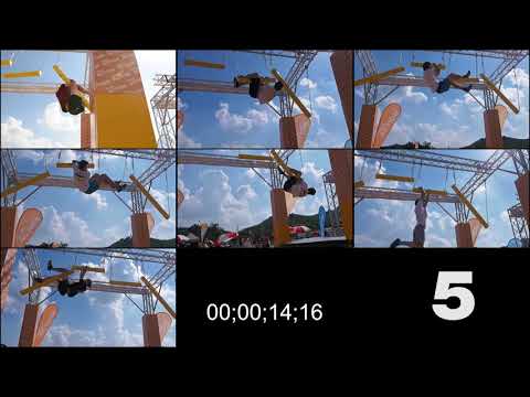 Ninja Factor - Parkour Bratislava - speed comparison