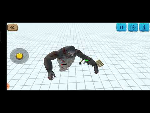 Ghor hammer vs Goro the giant (16 secs) [FAST BATTLE] (ARBS)