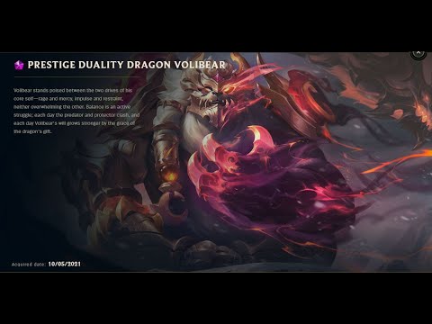 PRESTIGE DUALITY DRAGON VOLIBEAR SKIN SPOTLIGHT-11-24-2024