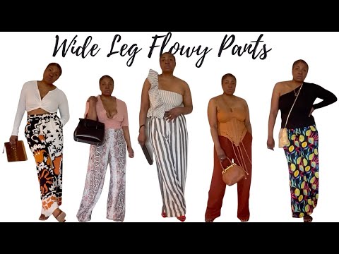 Woman Over 50 Styles Wide Leg Pants | 6 LOOKS FOR...