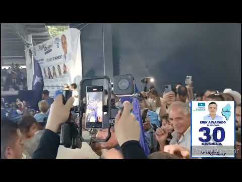 Erik Alvarado candidato a diputado por Copan en la casilla # 30