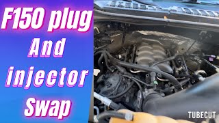2017 F150 Coyote spark plug and injector swap.  Plus @HPTuners injector data and how to swap it.