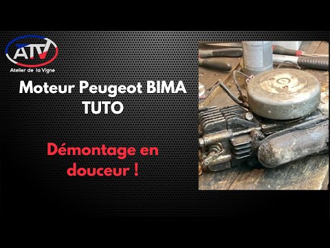 Démontage d'un moteur de Peugeot Bima Episode 1
