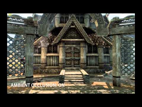 Skyrim: Ambient occlusion comparison