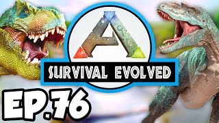 ARK: Survival Evolved Ep.76 - BABY T-REX & ALLOSAURUS DINOSAURS!!! (Modded Dinosaurs Gameplay)