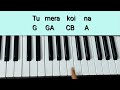 Apna Bana Le Tutorial(Chords+Melody) | Bhediya | Keyboard