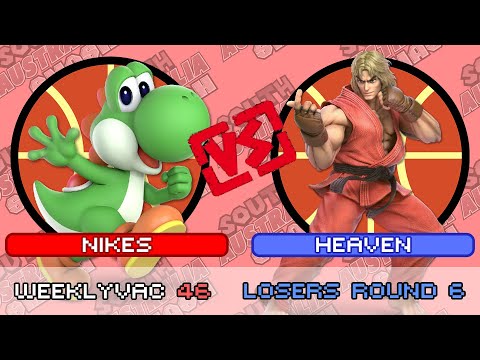 WeeklyVac 46 - SSBU - Nikes (Yoshi) vs Heaven (Ken)