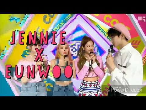 JENNIE x EUNWOO @Show Music Core 20170701