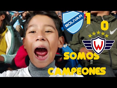 Como se vio la GRAN FINAL: BOLIVAR 1-0 Wilstermann - Final Copa Tigo