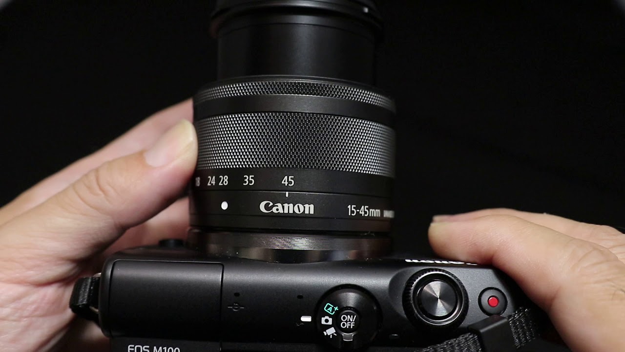 EF-M15-45mm F3.5-6.3 IS STM使用準備