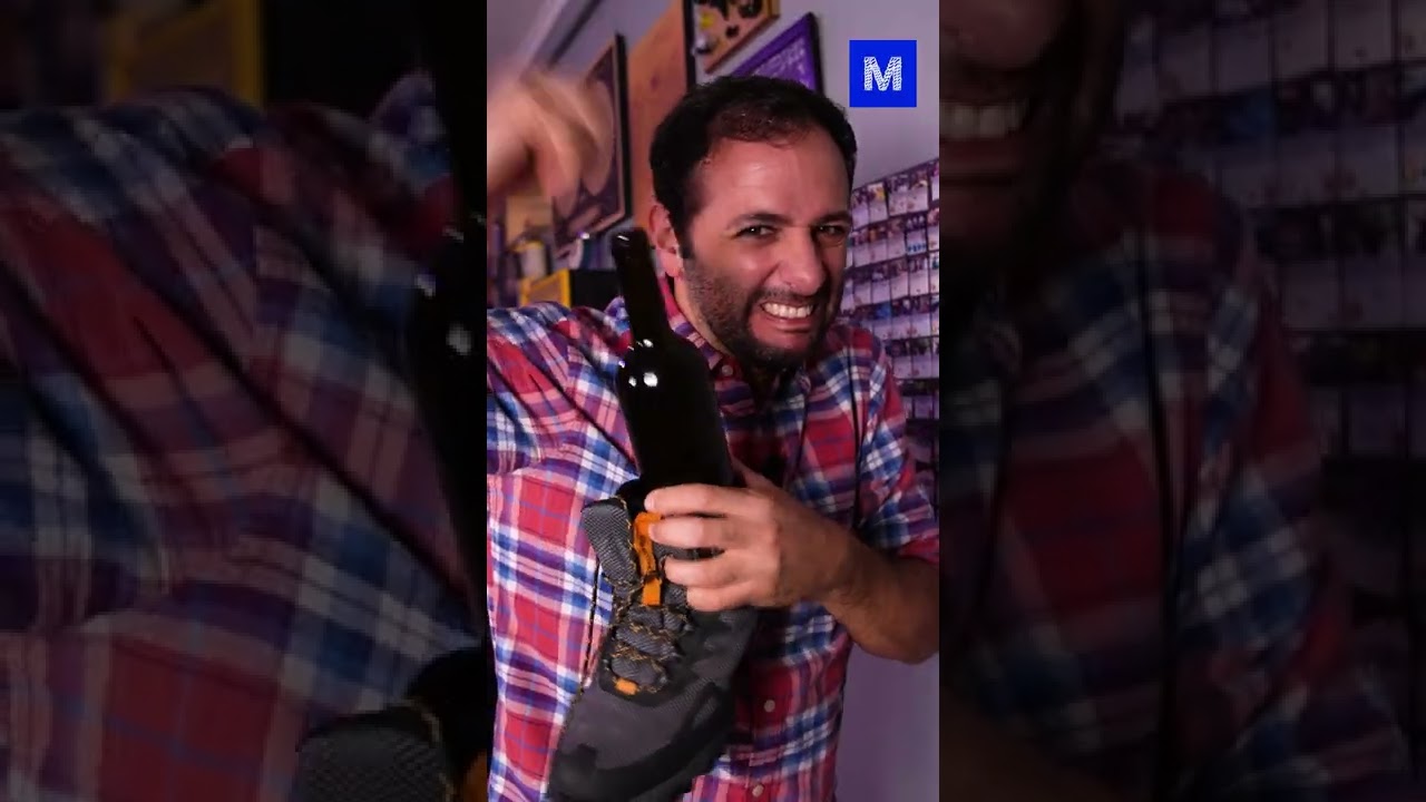 Dá pra ABRIR VINHO com SAPATO #Shorts