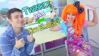 Twinkle Time  Q&A  with Tim Kubart/ Tamborine Guy -(Childrens Music)