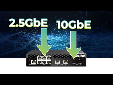 Switch híbrido para redes 2.5GbE y 10GbE SFP+ - QNAP QSW-M2106R-2s2T