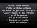 Future feat. Kelly Rowland - Neva End  (remix) with on screen lyrics