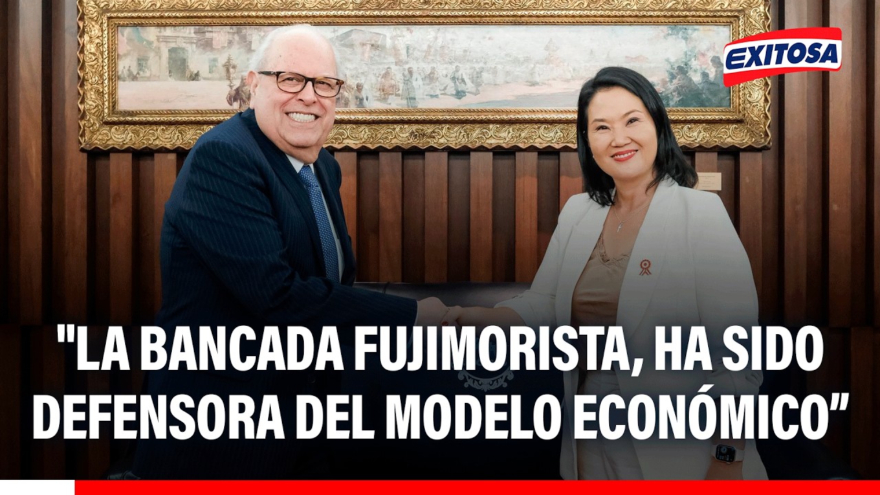 🔴🔵 Cecilia Chacón: "La bancada fujimorista, ha sido defensora y protectora del modelo económico"