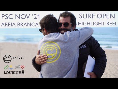 PSC SURF COMPETITION - NOV '21 - HIGHLIGHTS - AREIA BRANCA, PORTUGAL *(4K)*