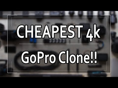 Cheapest 4k GoPro Clone Action Cam EVER! - Kshioe 4K Action Cam Review