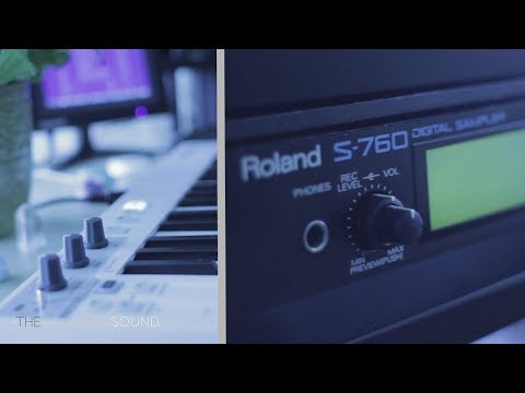 Roland S-760 Digital Sampler with OP-760-1 Expansion board image 2