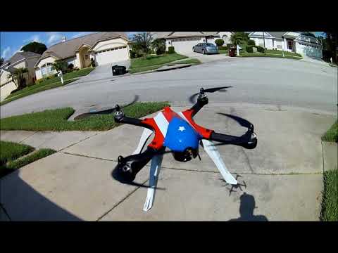Bugs 3 battery and test flight from BANGGOOD