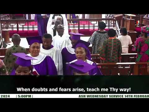 ASH WEDNESDAY SERVICE 14TH FEBRUARY 2024        | 5:00PM |