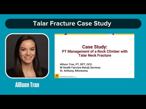 PT Management of a Rock Climber with Talar Neck Fracture