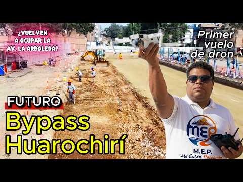 Futuro bypass de la vía rápida de la Av. Huarochirí 🚧⚒