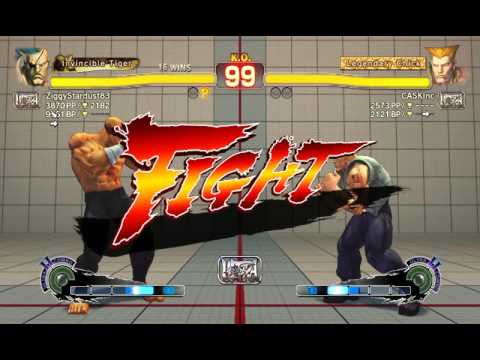 ZiggyStardust83 (Sagat) vs. CASKInc (Guile) - USF4