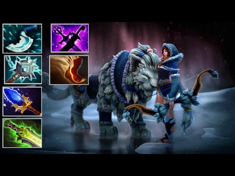 Mirana Mid Aghanim's Scepter Magic Build  | Dota 2 New Meta Highlights