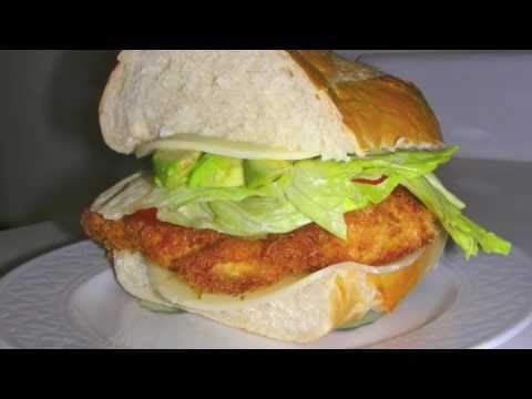 Fried Chicken Sandwich - Crispy Crunchy with Panko...