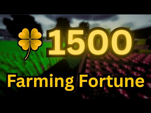 The BEST Ways To Get MAXED Farming Fortune in Hypixel Skyblock