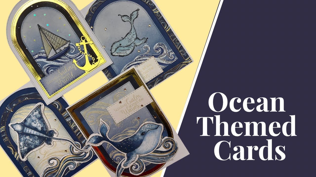 Ocean Themed cards | Love from Lizi Sleepy Seas April 2026 kit