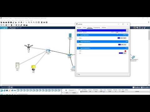 IOT demonstration in Cisco Packet Tracer