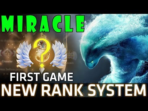 Miracle- First Game of New Rank System with Morphling Dota 2 7.07c