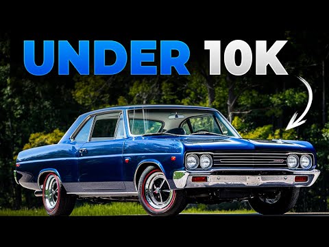 The COOLEST Classic American Muscle Cars for Under $10,000