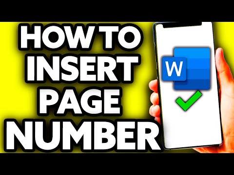 How To Insert Page Number In Word Page 1 Of 2 [EASY]